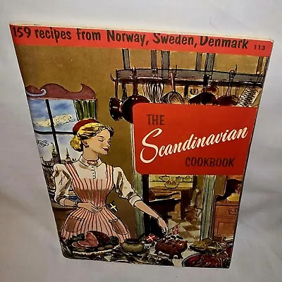 Vintage 1955 The Scandinavian Cookbook 159 Recipes  • $14