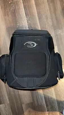 Vintage Halo 3 Xbox 360 Bungie Promo Black Travel Backpack Video Game Rare 2007 • $74.99