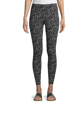 No Boundaries Black & White Polka Dot Ankle Leggings Size XL (15-17) • $9.99