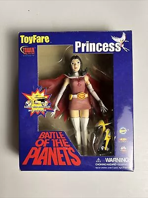 Battle Of The Planets Princess G-Force Action Figure Toyfare Tower Records 2002 • $25