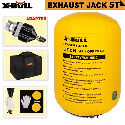 X-BULL Air Jack Recovery Exhaust Jack Kits 5T Air Bag Multi Layer Truck Rescue • $165.12