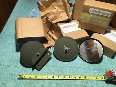 Fits M151 M151A1 M151A2 Military Truck Jeep NOS Complete Set Rear View Mirror • $55