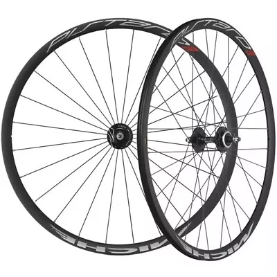 New Miche Pistard WR Track Clincher Wheelset Black Hubs • $506.76