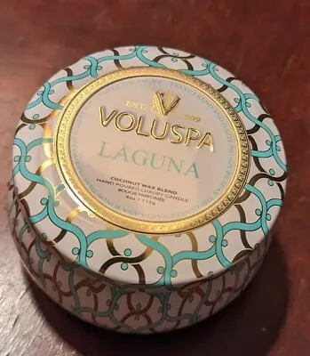 New Voluspa Mini Tin Candle Laguna 113g/4oz Candle • $14.99