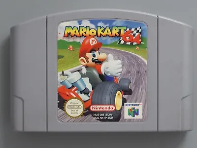 Mario Kart 64 *100% GENUINE* PAL Cartridge Only For Nintendo 64 N64 • $84.95