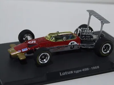 Atlas  Formula 1 Lotus Type 49B - 1968 Graham Hill 1:43 Scale • £16.50