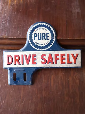 Gas Station Collectibles Original Vintage Drive Safely  • $12.50