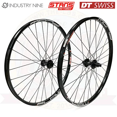 Custom Built Wheel Set Industry Nine 1/1 Stan's Flow MK3 DT 29  27.5  32H - New • $899.99