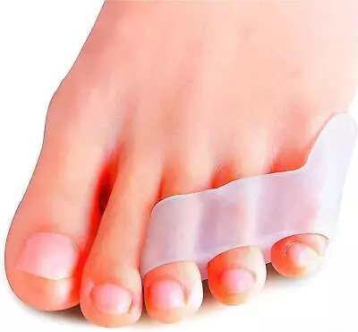 10 Pack Pinky Toe Separator And Protectors Triple Gel Toe Separators For Overla • $16.99