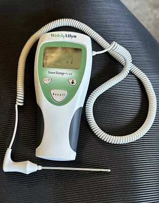 Welch Allyn SureTemp Plus 690 Electronic Thermometer With Oral Probe - 01690-200 • $40