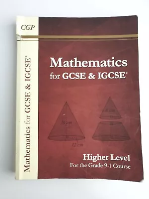 Maths For GCSE Exam IGCSE Higher Level Extended CGP Book 4 Exam Mathematics Aid • £7.50