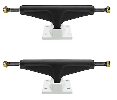 VENTURE Salt And Pepper  Skateboard Trucks - 5.25 High Black And White • $53.95