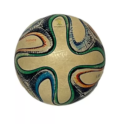 Adidas Brazuca FIFA World Cup Mini Ball 2014 Brasil Size 1 • $17.49