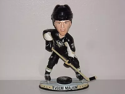 EVGENI MALKIN Pittsburgh Penguins Bobble Head 2009 Puck Base Limited Edition New • $44.95