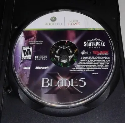 X-Blades (Xbox 360 2009) Disc Only FAST SHIPPING!!! • $7.99