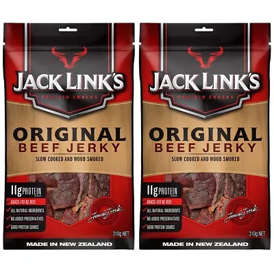 2 X Jack Link's Original Beef Jerky 310g Made In New Zealand (620g In Total) • $52.99