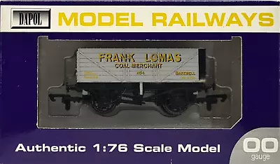 £16.99 • Buy Dapol 7 Plank Open Wagon Frank Lomas Coal Bakewell - Peak Rail Limited Edition