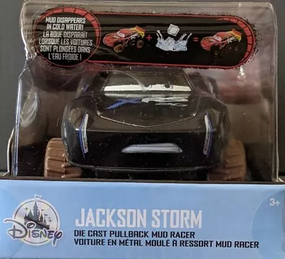 Disney Pixar Cars Die Cast Pullback Mud Racer  Jackson Storm #20  (NIB) • $20.20