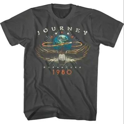 Journey Departures Album Tour 1980 Men's T Shirt Rock-band Vintage Concert Merch • $23.74