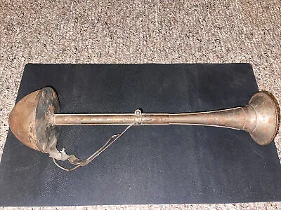 Vintage Train HornCar Horn ? 19” Long See Pictures • $29.99