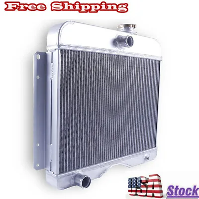 3Row Aluminum Radiator For 1949-1958 Jeep Willys L4 Engine 1950 1951 1952 1953 • $800