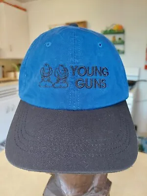 Vintage Strapback Young Guns Dad Hat Small World • $11.99