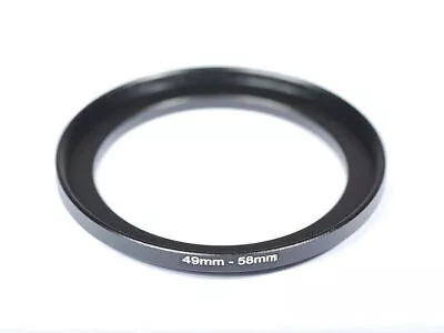 Step Up Adapter Ring 49mm-58mm 49-58 Mm For Camera Lens Filter UV CPL ND GND • $7.80