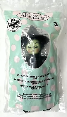 Madame Alexander WICKED WITCH OF WEST #3 Wizard Of Oz McDonald’s NEW SEALED 2007 • $17.99