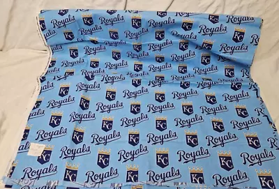 Kansas City Royals-Major League Baseball Quilting Cotton Fabric • $3.50