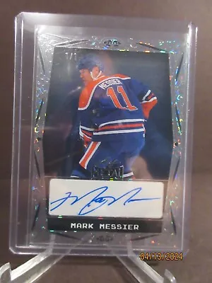 2024 Leaf Metal Legends Petg Acetate Silver Holo Auto Mark Messier #1/1 Ssp • $4.25