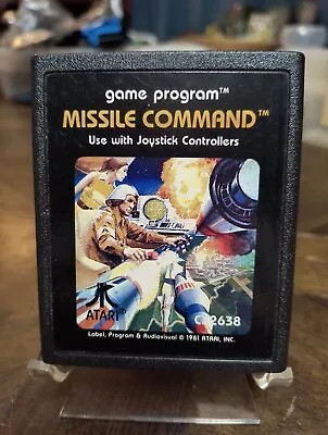 Missile Command (Atari 2600 1981) • $3