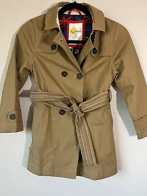 Mini Boden Girls 7/8 Year Trench Coat Jacket Adorable Cute 128cm • $39.99