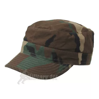 Classic Combat Bdu Field Cap Army Military Style Patrol Hat Cotton Ripstop • £12.95