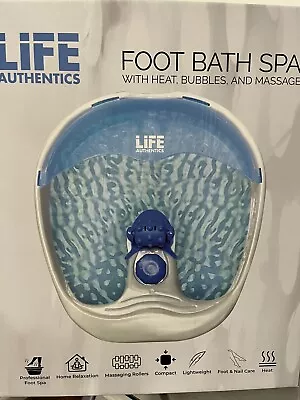 Foot Bath SPA Massager Heat And Bubbles  • $31.49