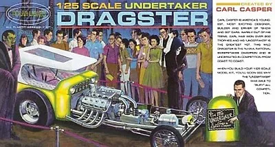 Polar-Lights Carl Casper Undertaker Dragster - Plastic Model Car Vehicle Kit • $27.66