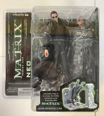 McFarlane Toys ~ The Matrix ~ Series One ~ NEO ~ 6  Figure ~ UNOPENED ~ NEW • $29.99