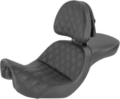 Saddlemen Explorer Lattice Stitch Seat & Backrest Fits 2006-2017 Harley Dyna FXD • $658