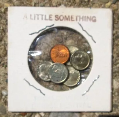 1978 Mini Faux U.S. Coin Set Of 6   A Little Something  Covered Bridge Festival • $8.99