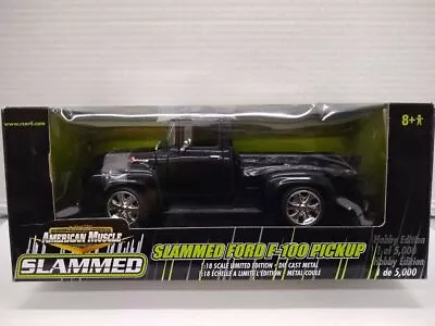 Ertl American Muscle 33349 1/18 Slammed 1956 Ford F-100 Pickup Diecast Replica • $64.99