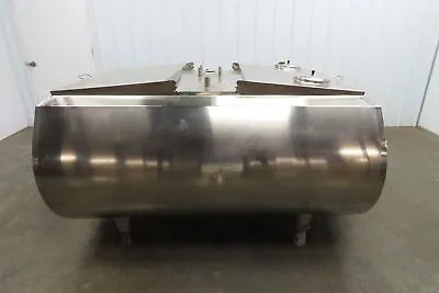 Brown Dairy King Bulk Milk Tank Stainless Steel 400 Gallon No Cooling Agitator • $2999.99