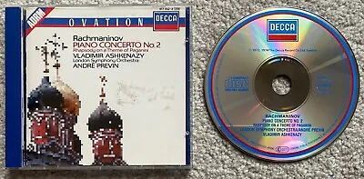 Rachmaninov - Piano Concerto No.2 Etc.- Vladimir Ashkenazy - Decca CD 417 702-2 • £2.99
