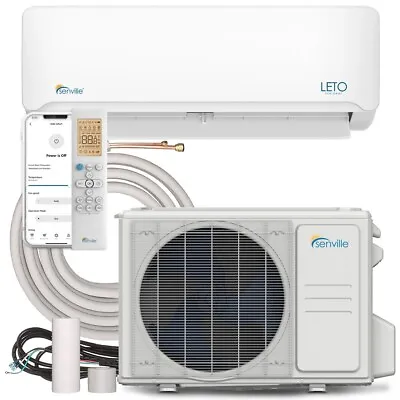 9000 BTU Ductless Mini Split Air Conditioner And Heat Pump 20 SEER 110 VOLT • $699.99