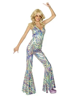 £33.99 • Buy Smiffys Adult 70s Super Chic Costume Women's Costume 
