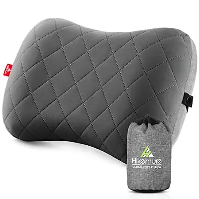 Camping Pillow With Removable Cover Ultralight Inflatable Travel Pillow In Car • £24.99
