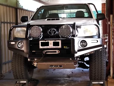 RHS Bash Plates Front & Sump For Hilux 2005-2015 N70 Kun26 4mm HD Alloy Jackable • $400