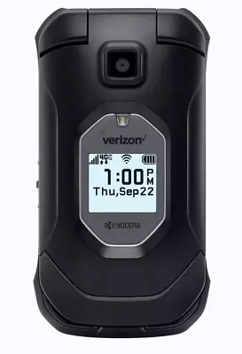 Kyocera DuraXV Extreme+ Rugged Flip Phone-Black-Verizon (NO POWER) • $54.98