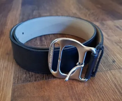 Michael Kors Black Leather Belt Unisex Medium #553811 • $28.11