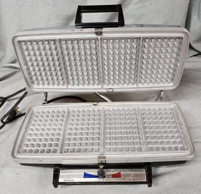 Vintage Sunbeam Waffle Baker And Grill Model CGL-1 - Clean & Works Great • $30