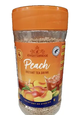 Knightsbridge Peach Instant Tea Drink Powder Hot Or Cold Iced Fruit 400g • £8.97