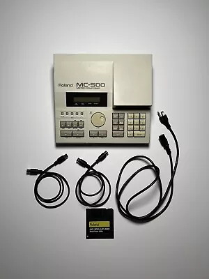 Roland MC-500 Micro Composer MIDI Bundle (tested + Working) • $150